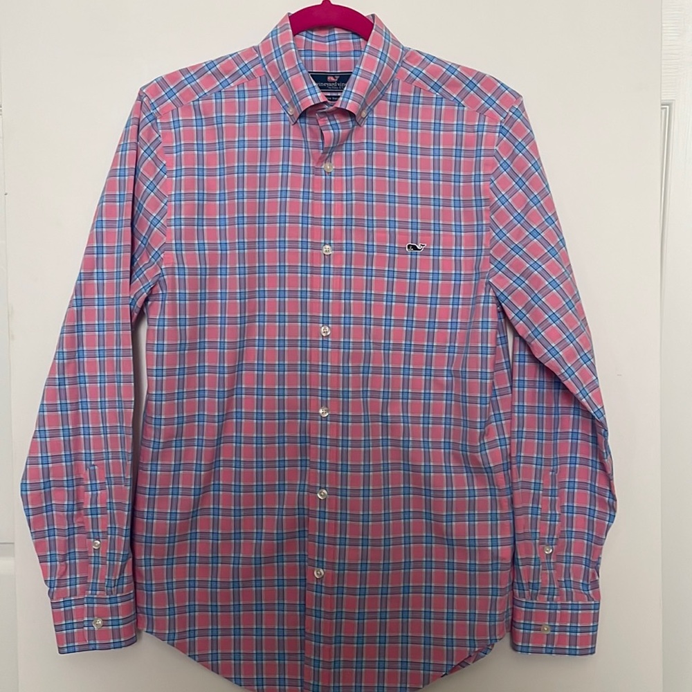 Men’s Vineyard Vines Classic Fit Tucker Button-Down Shirt - Size XSmall